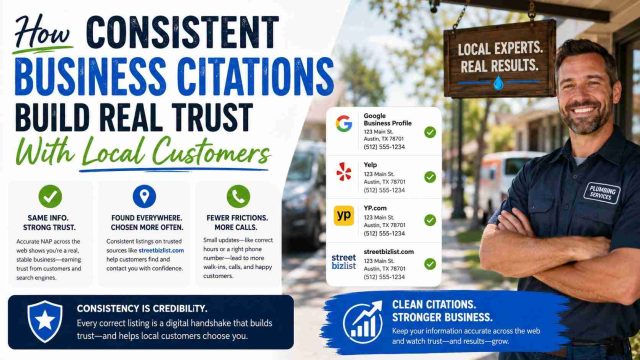 How Consistent Business Citations Build Real Trust With Local Customers
