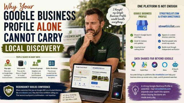 Why Your Google Business Profile Alone Cannot Carry Local Discovery