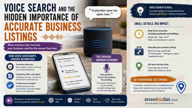 Voice Search and the Hidden Importance of Accurate Business Listings